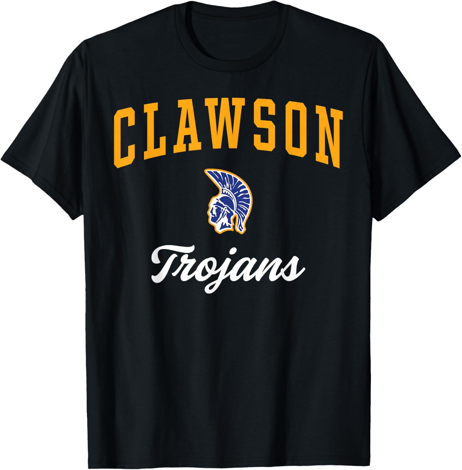Clawson High School Trojans T-Shirt - T-Shirt | Black