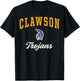 Clawson High School Trojans T-Shirt - T-Shirt | Black