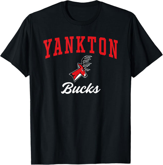Yankton High School Bucks C3 T-Shirt - T-Shirt | Black