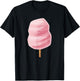 Cotton Candy Candy Floss Fairy Foodie Cooking Cook T-Shirt - T-Shirt | Black