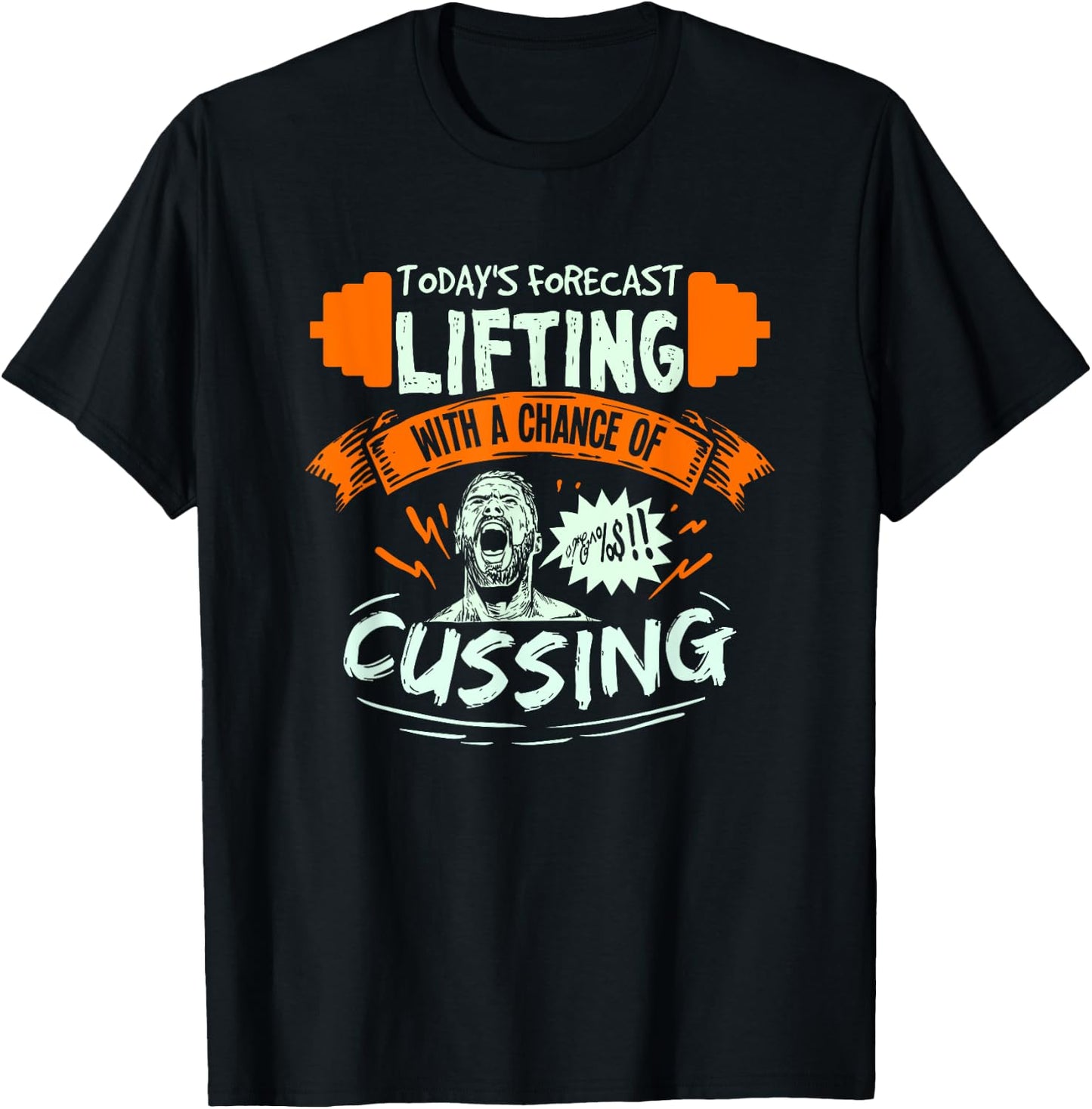 Funny Weightlifting Gift A Weightlifter Or Bodybuilder T-Shirt - T-Shirt | Black