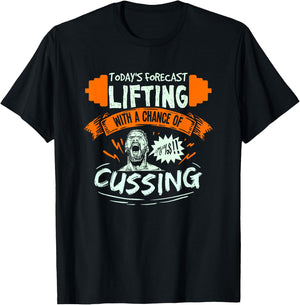Funny Weightlifting Gift A Weightlifter Or Bodybuilder T-Shirt - T-Shirt | Black