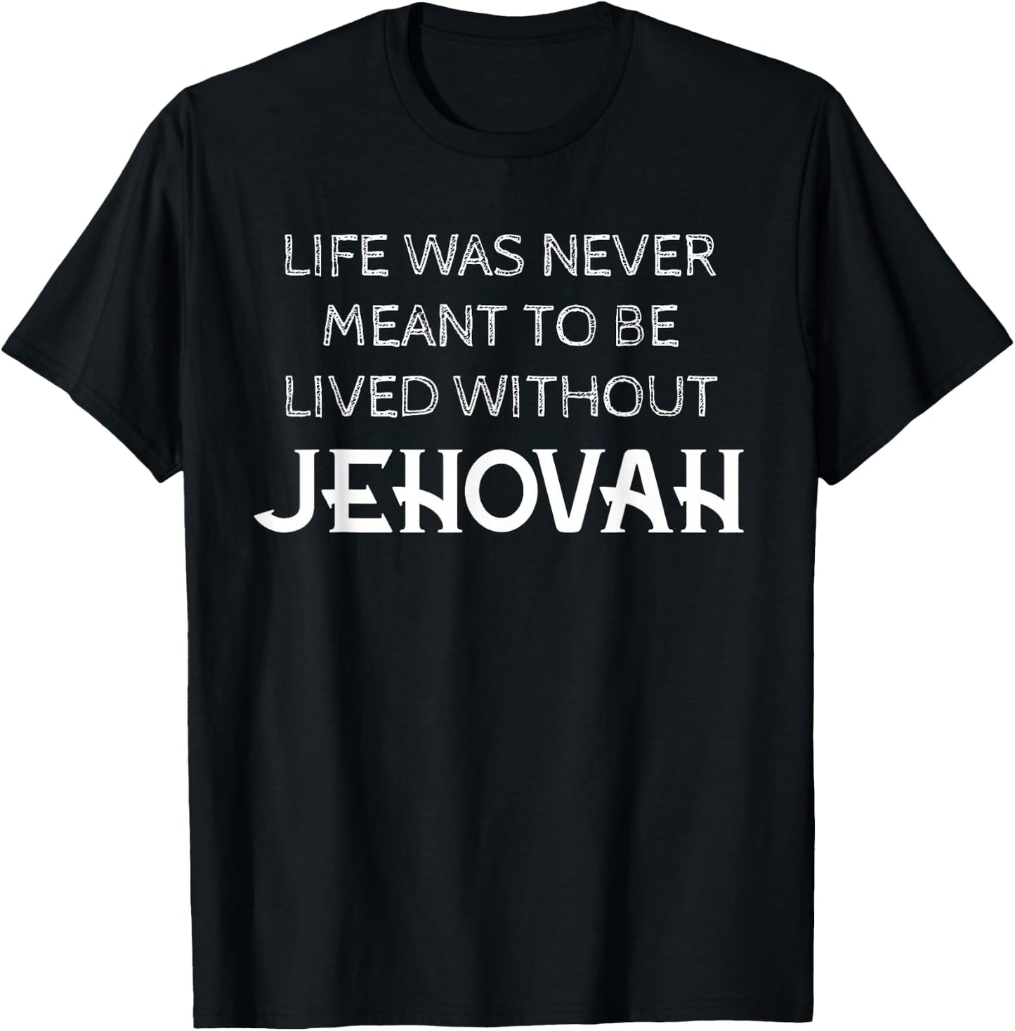 Jehovah Life JW Jehovah's Ministry T-Shirt - T-Shirt | Black