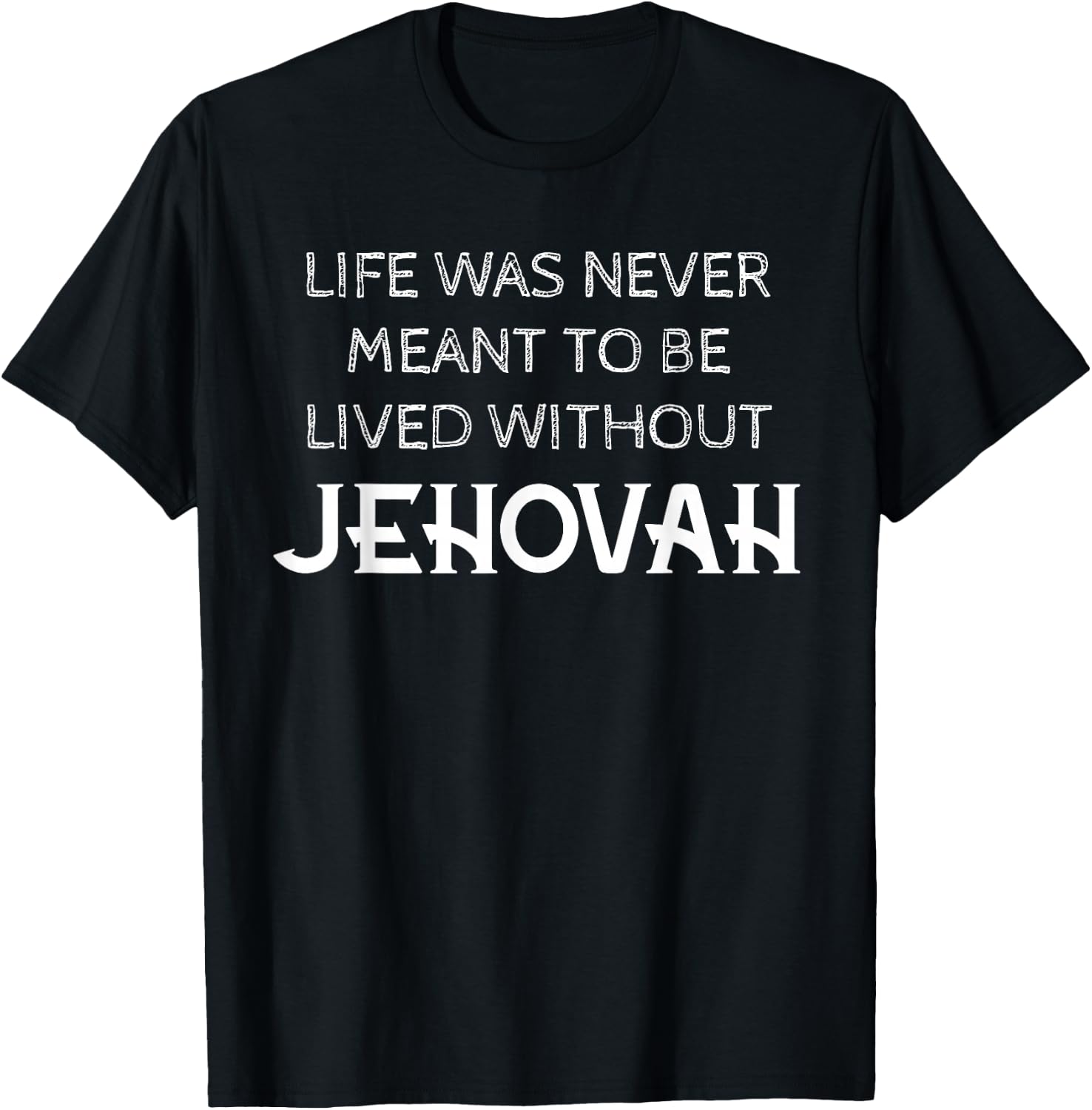 Jehovah Life JW Jehovah's Ministry T-Shirt - T-Shirt | Black