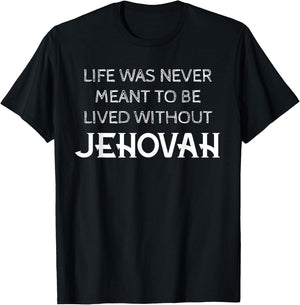 Jehovah Life JW Jehovah's Ministry T-Shirt - T-Shirt | Black