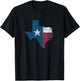 Vintage Texas State Flag Shirt - Lone Star State Pride T-Shirt - T-Shirt | Black