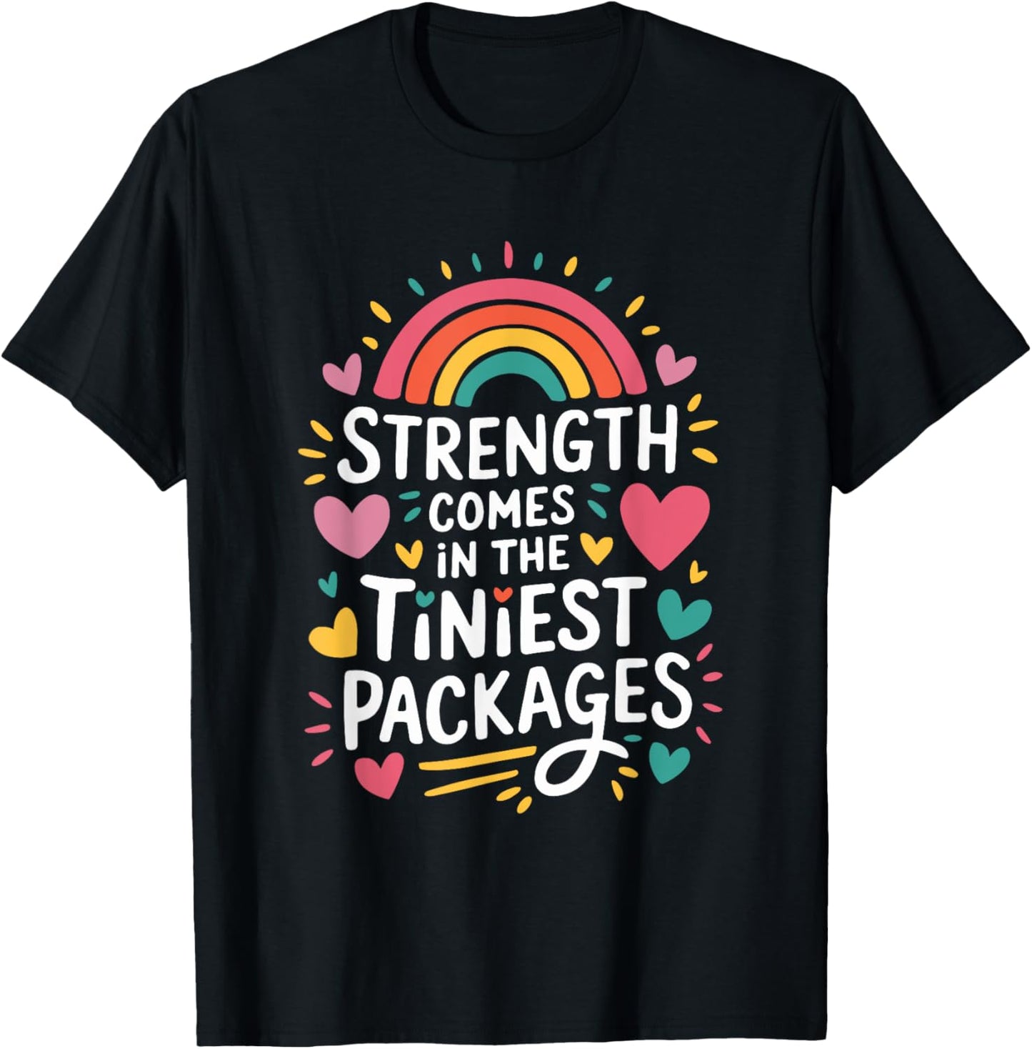 Nicu Nursing Quote Neonatal Intensive Care Unit Nurse T-Shirt - T-Shirt | Black