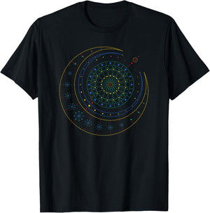 Sacred Geometry Shirt T-Shirt - T-Shirt | Black