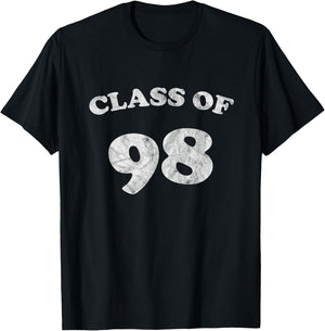 1998 Retro Class of 98 T-Shirt - T-Shirt | Black