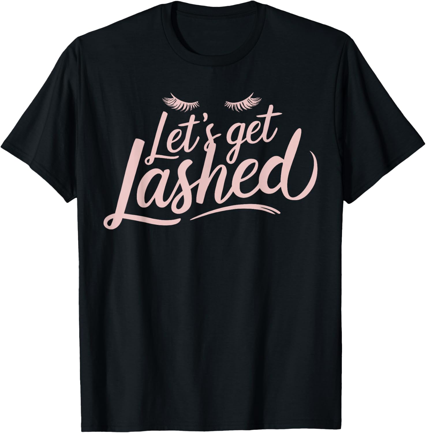 Lash Tech Eyelashes Lash Lounge Licensed Lash Technician T-Shirt - T-Shirt | Black