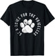 Be A Voice For The Voiceless - Animal Rights Protest T-Shirt - T-Shirt | Black