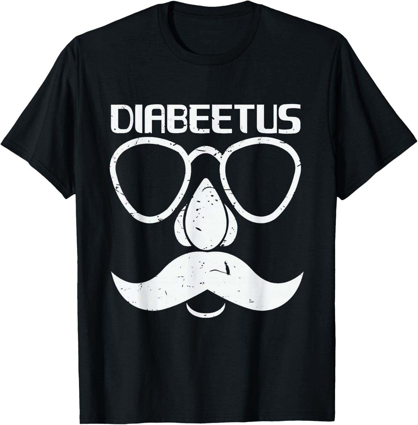 Diabeetus Beard Diabetes Awareness Gift T-Shirt - T-Shirt | Black