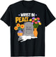 Recovery Broken Arm Wrist In Peace T-Shirt - T-Shirt | Black