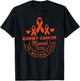 Kidney Cancer Messed With Wrong Chick Cancer Awareness T-Shirt - T-Shirt | Black