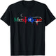 Mexi-Rican: Mexico Puerto Rico Flag Mexican Illustrated T-Shirt - T-Shirt | Black