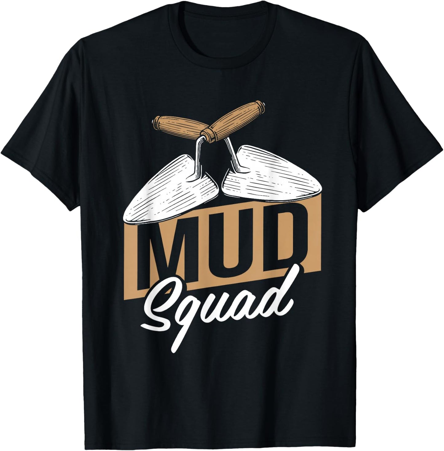 Plasterer Squad Masonry - Plaster Finishing Plasterer T-Shirt - T-Shirt | Black