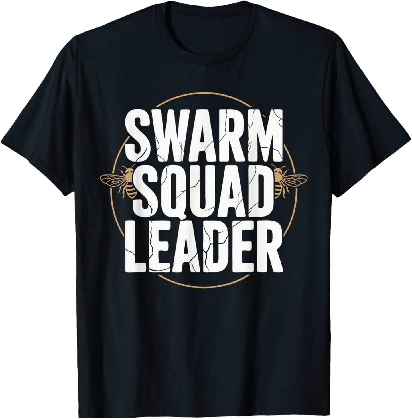 Beekeeping Bee Swarm Leader Beekeeper T-Shirt - T-Shirt | Black