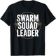 Beekeeping Bee Swarm Leader Beekeeper T-Shirt - T-Shirt | Black