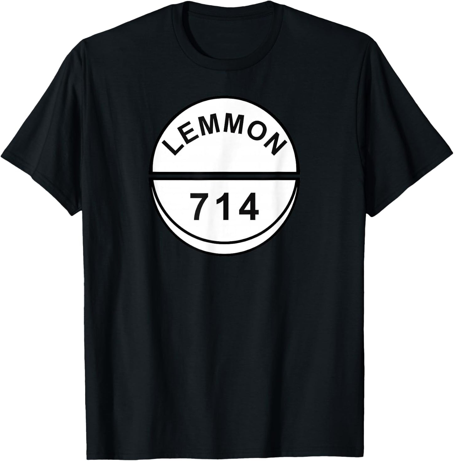 Lemmon 714 Retro 80s Rave T-Shirt - T-Shirt | Black