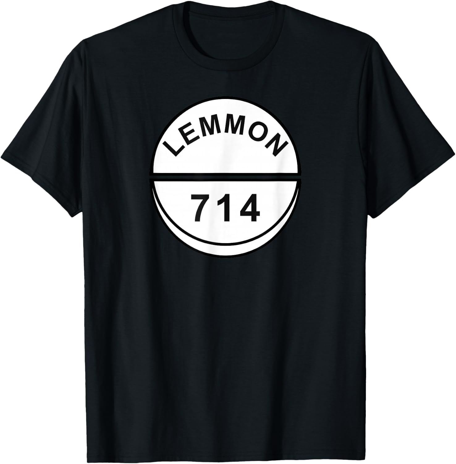 Lemmon 714 Retro 80s Rave T-Shirt - T-Shirt | Black