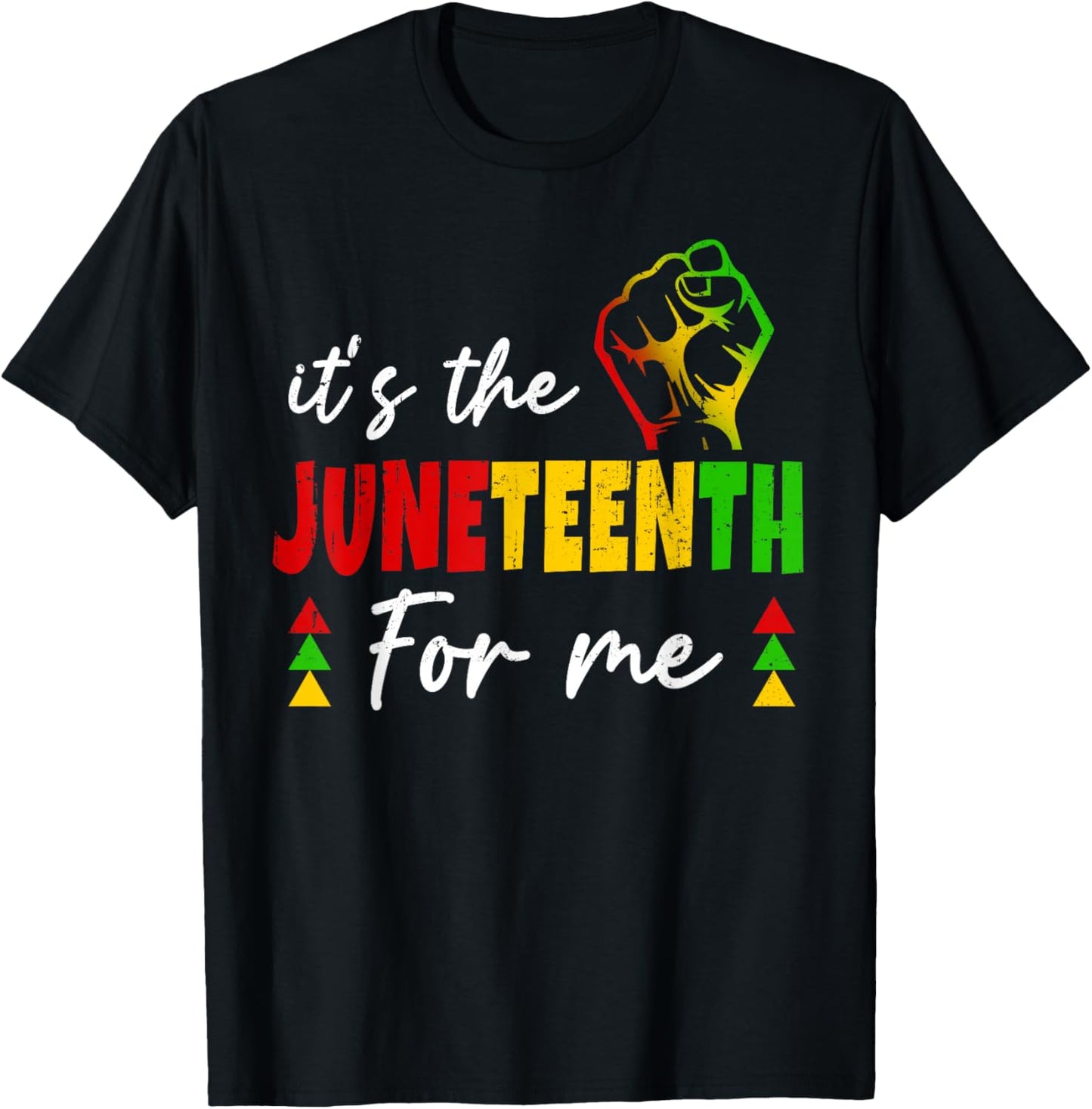 It's The Juneteenth for Me 1865 African American Black Men T-Shirt - T-Shirt | Black