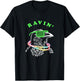 Ravin Raven - Rave Party Bird Funny T-Shirt - T-Shirt | Black