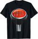 Detroit Manual Gearbox Shifter Knob in 3D T Shirt T-Shirt - T-Shirt | Black