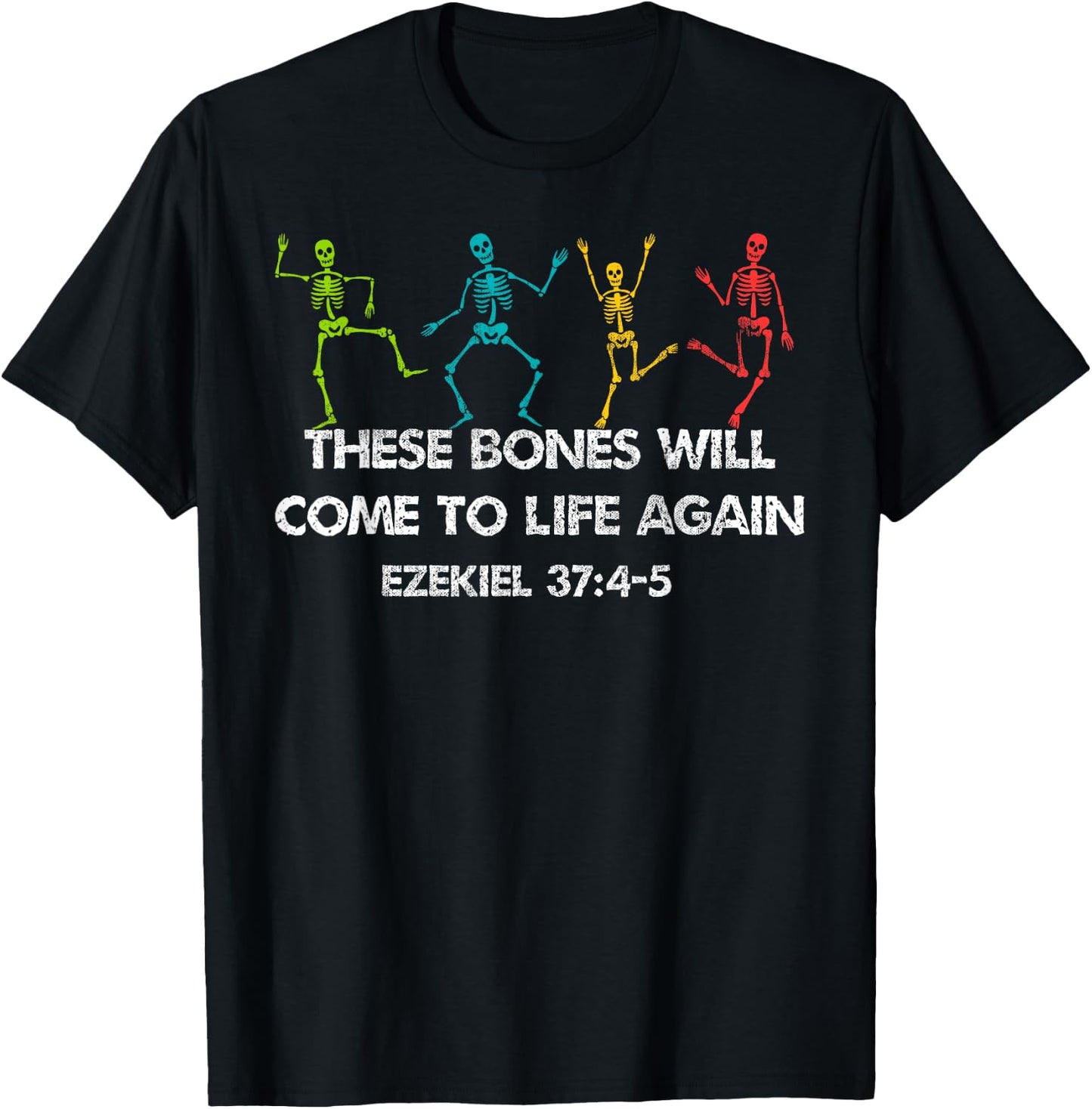 Christian Halloween Shirt Jesus Church Cross Bible Verse T-Shirt - T-Shirt | Black