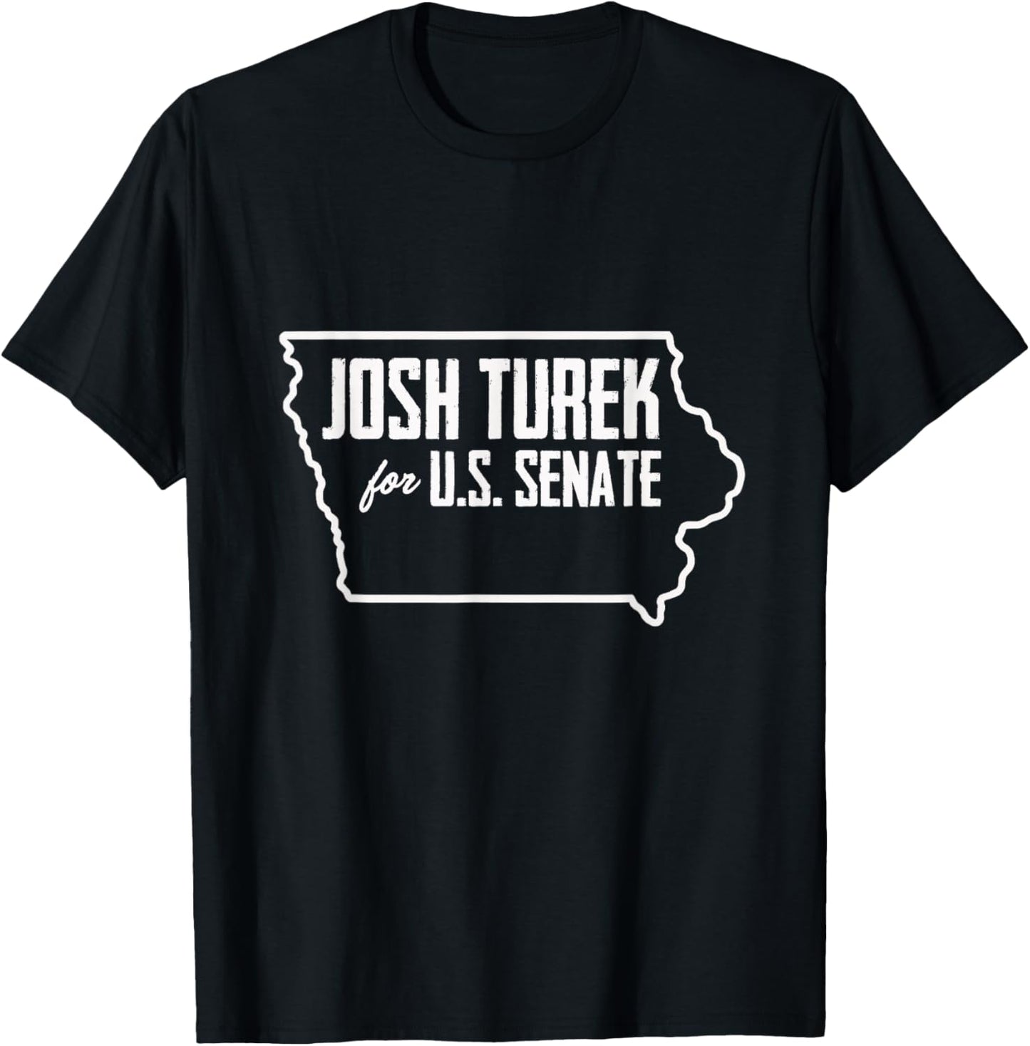 Josh Turek for U.S. Senate from Iowa 2026 Vintage T-Shirt - T-Shirt | Black