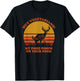 Hey Vegetarians My Food Poops on Your Food T-Shirt - T-Shirt | Black