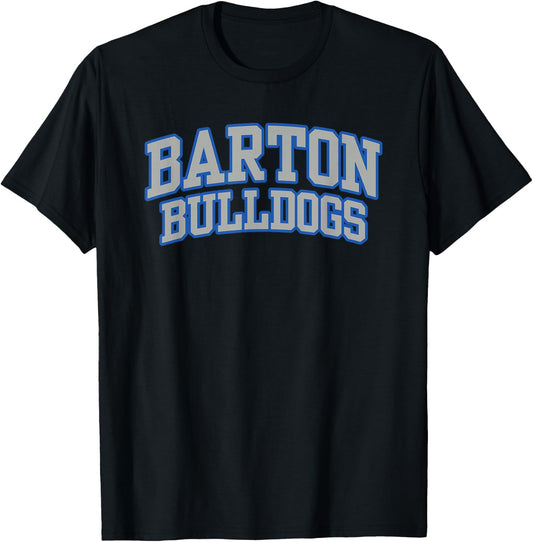 Barton College Bulldogs Apparel Sports Fan T-Shirt - T-Shirt | Black