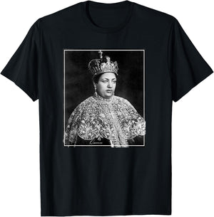 Ethiopian Empress Menen Asfaw T-Shirt - T-Shirt | Black