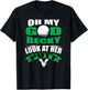 Oh My God Becky Look At Her Putt Funny Golf T-Shirt - T-Shirt | Black