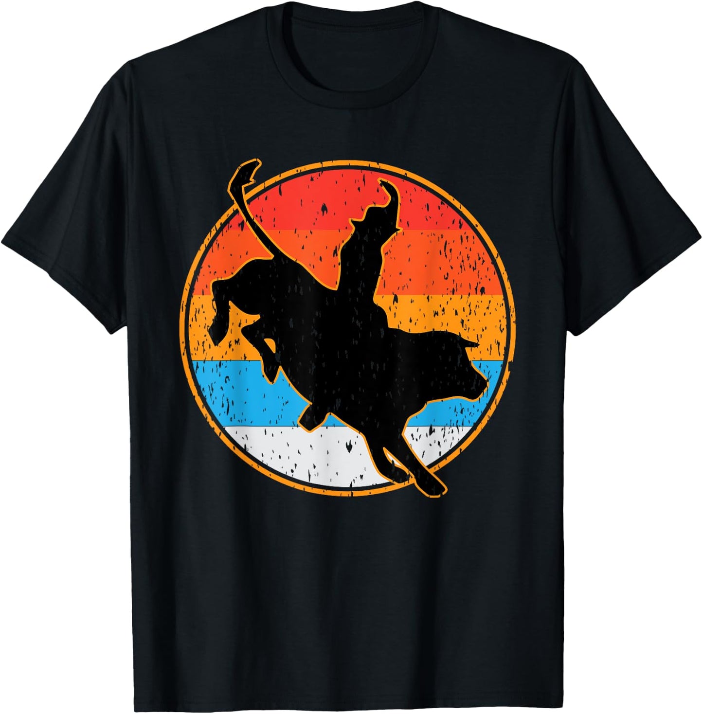 Bull Rider Shirt & Women T-Shirt - T-Shirt | Black