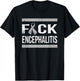 Support Encephalitis Awareness T Shirt T-Shirt - T-Shirt | Black