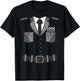 British Policeman Bobby Copper Police Halloween Costume T-Shirt - T-Shirt | Black