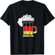 Germany Flag German Beer Oktoberfest Drinking T-Shirt - T-Shirt | Black