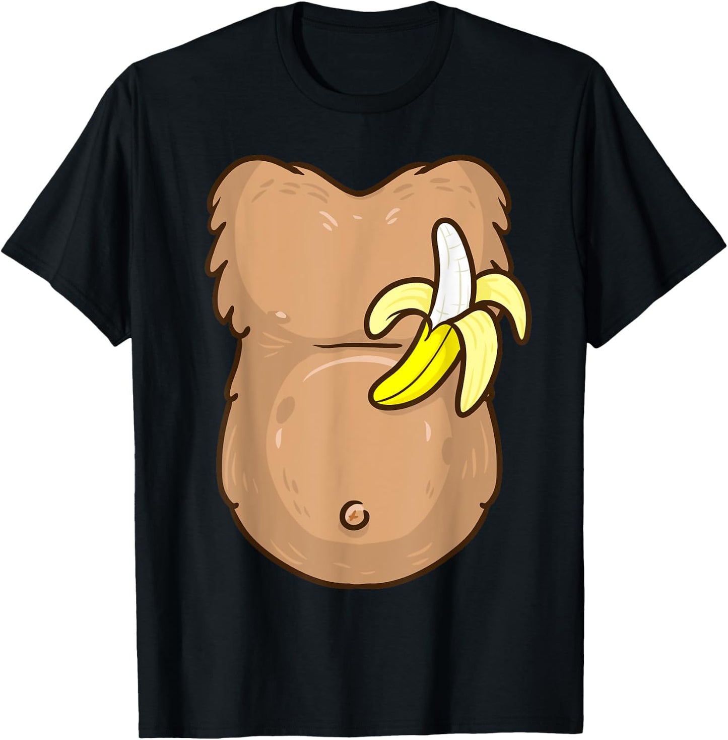 Monkey Costume for Kids MONKEY Halloween Costume T-Shirt - T-Shirt | Black