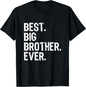 Best Big Brother Ever Family Funny Cool T-Shirt - T-Shirt | Black