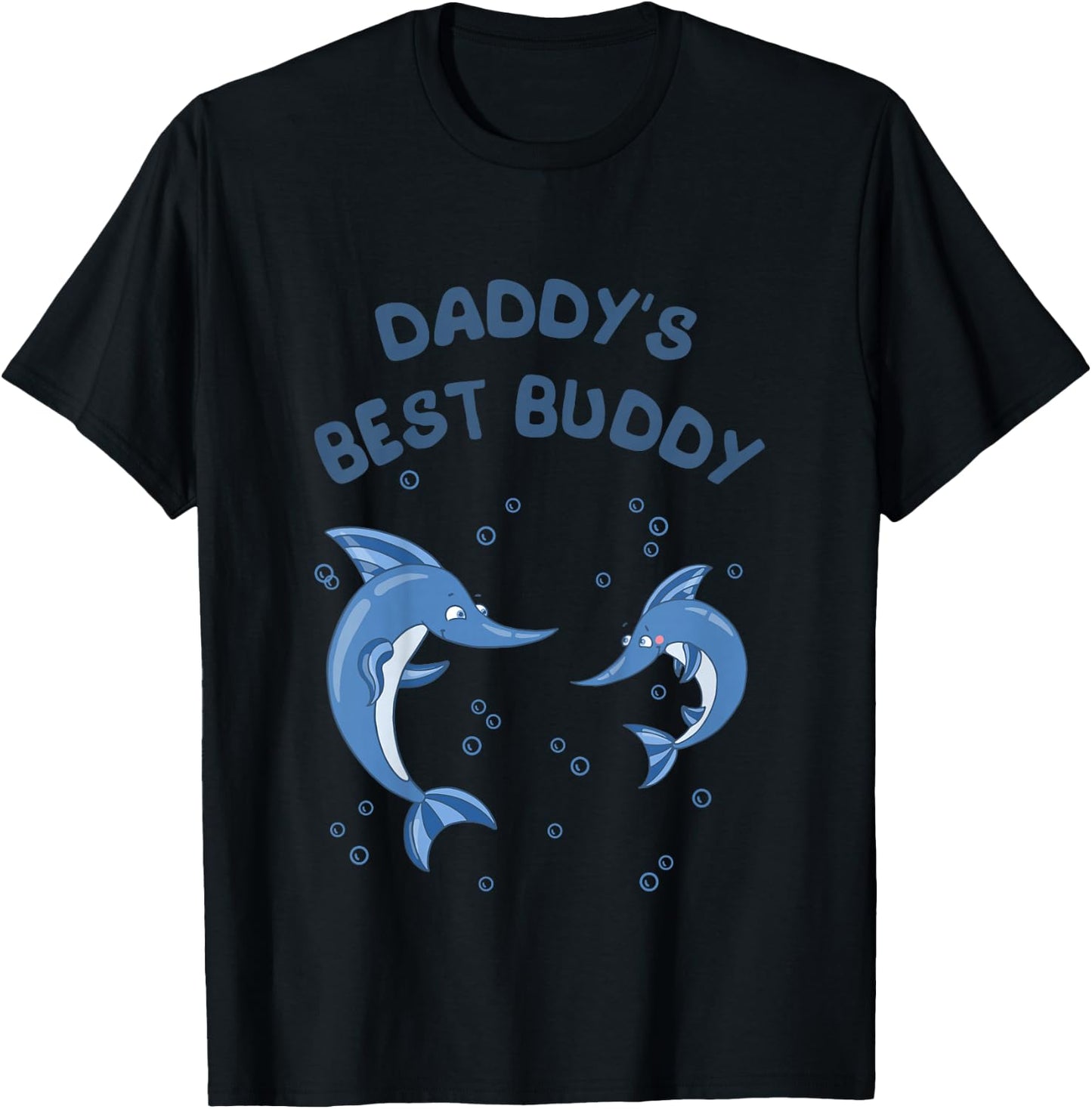Kids Cute Boy's , Daddy's best buddy kids' shirt T-Shirt - T-Shirt | Black