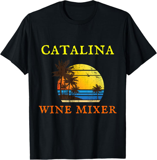 The Catalina Wine Mixer T-Shirt - T-Shirt | Black