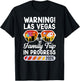 Las Vegas Family Trip in Progress 2026 Las Vegas Vacation T-Shirt - T-Shirt | Black