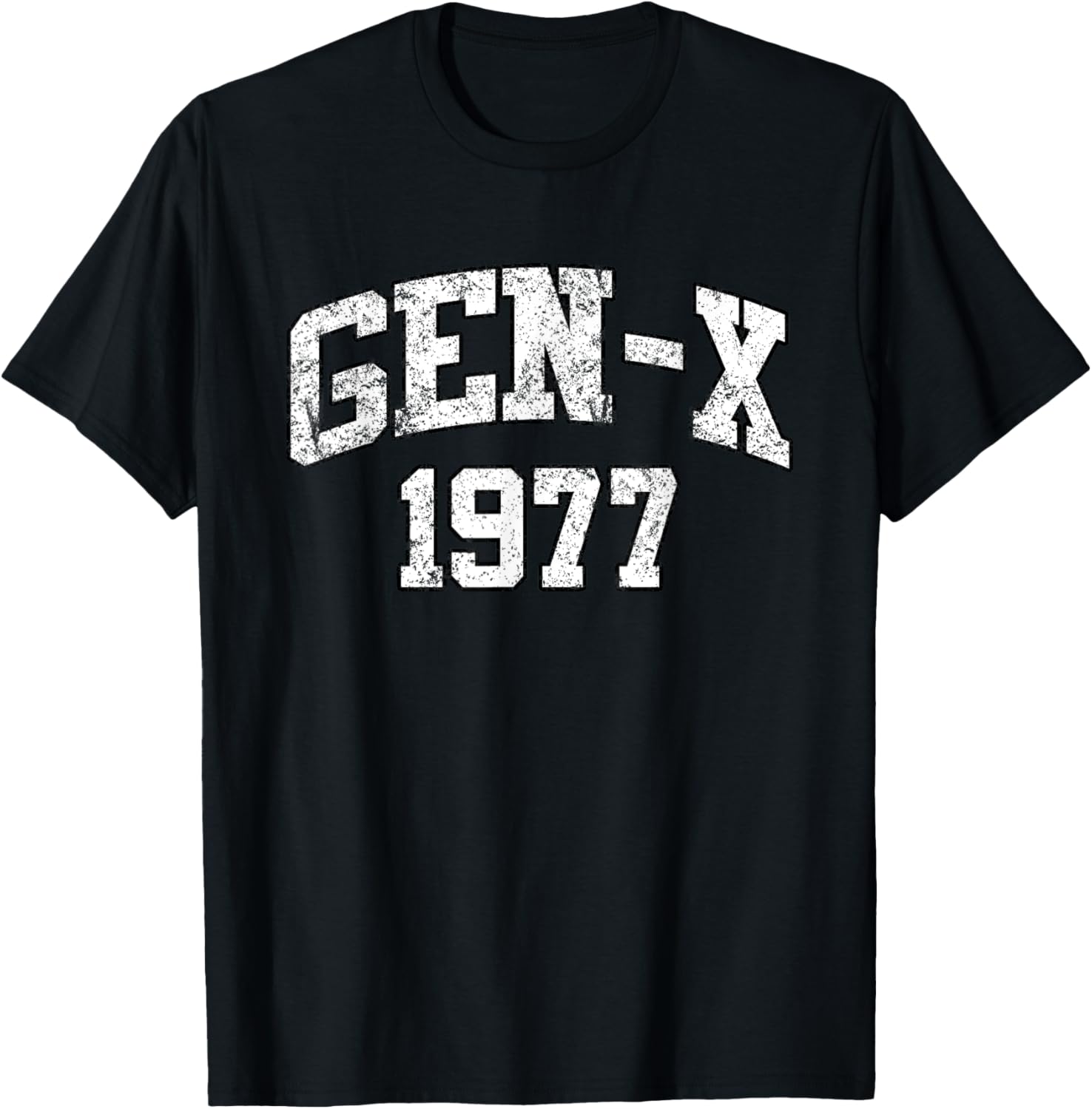 Gen X - 1977 Birthday T-Shirt - T-Shirt | Black
