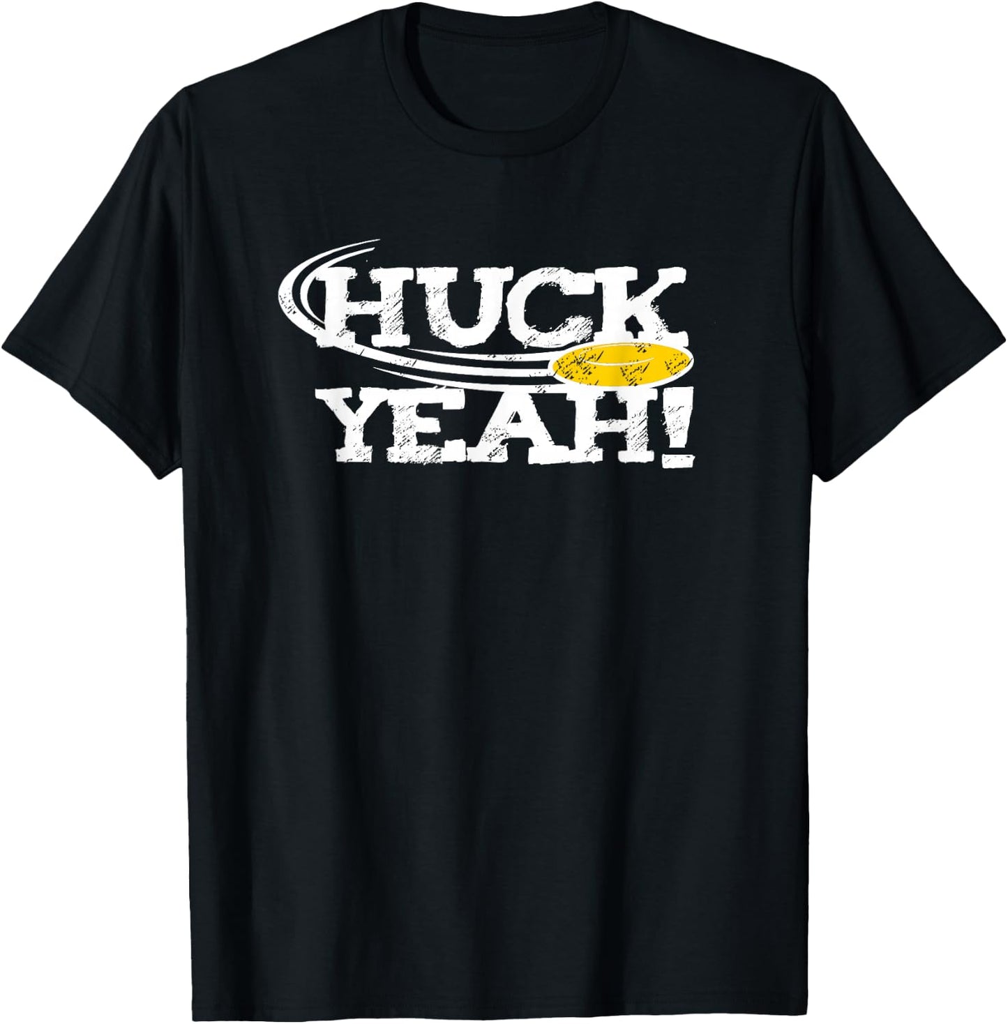 Funny Ultimate Frisbee Shirt Gift Frisbee Player Huck T-Shirt - T-Shirt | Black