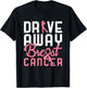 Drive Away Breast Cancer Golf T-Shirt - T-Shirt | Black