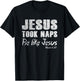 Jesus Took Naps Be Like Jesus Shirt Christian Quote Gift T-Shirt - T-Shirt | Black