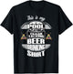 Billiards 8 Ball Pool Player Sarcasm Novelty Humor T-Shirt - T-Shirt | Black