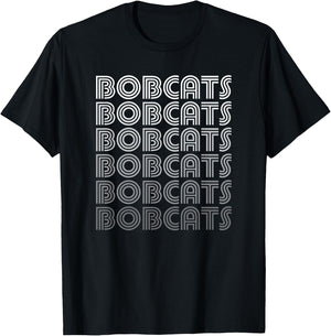 Vintage Bobcats T-Shirt - T-Shirt | Black