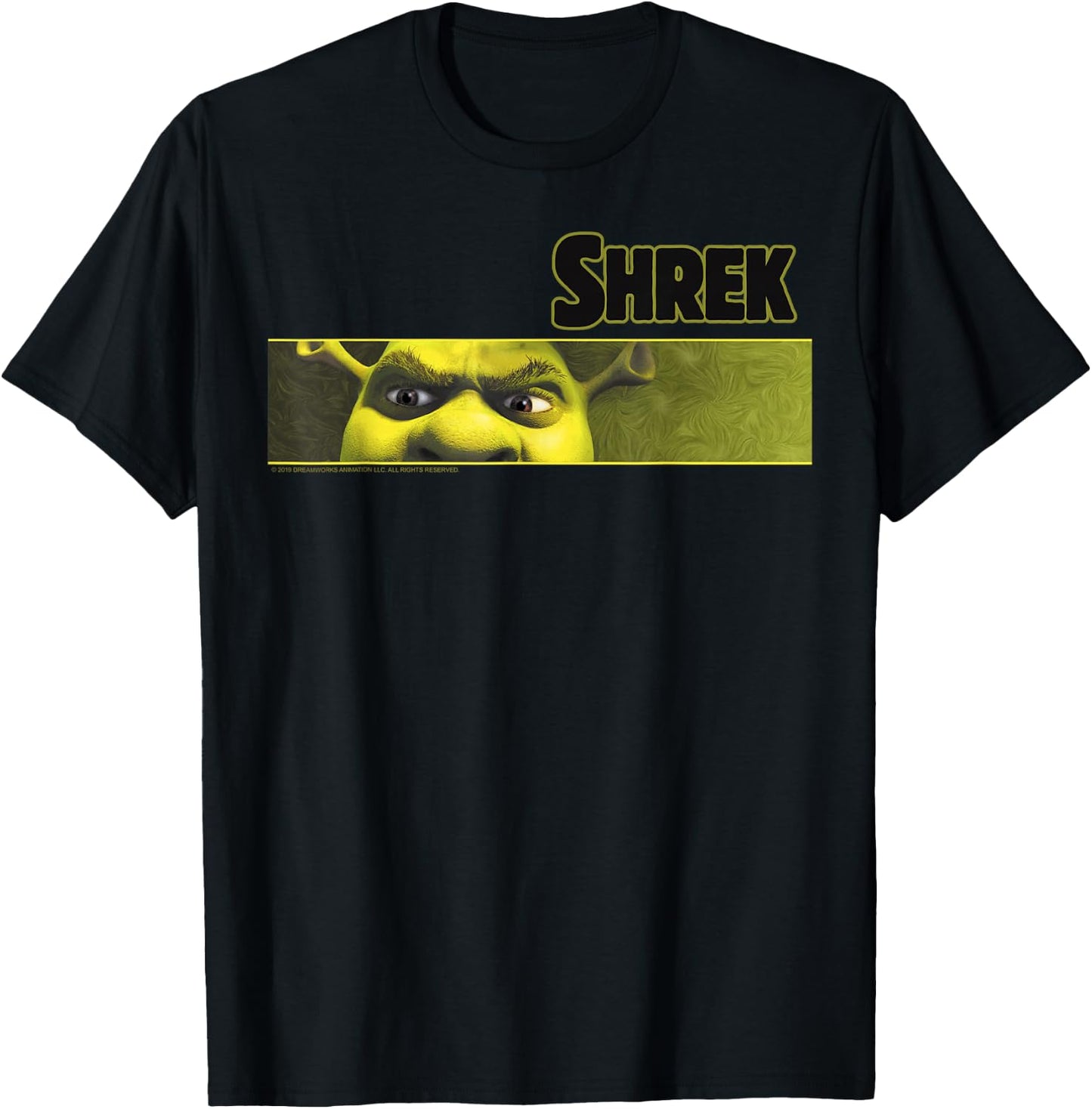 Shrek Angry Ogre Eyes T-Shirt - T-Shirt | Black