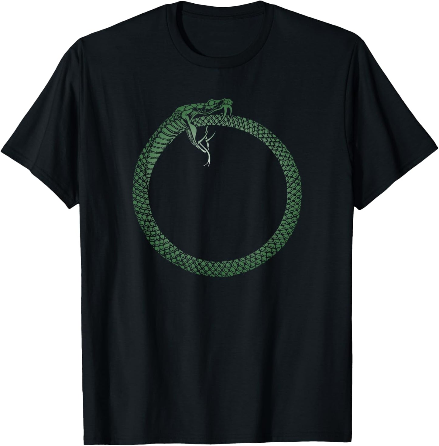 Ouroboros Snake Egyptian Alchemist's T-Shirt - T-Shirt | Black
